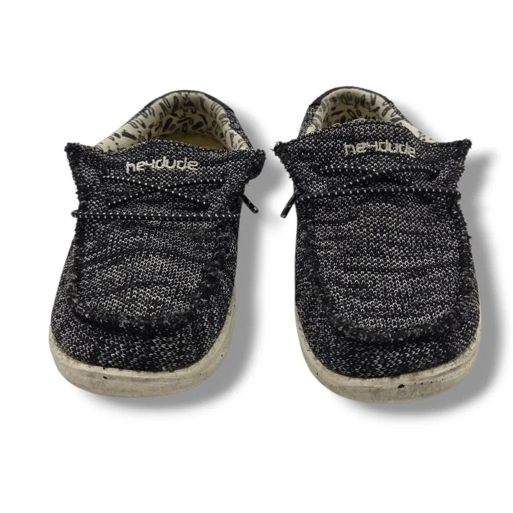 Hey Dude‎ Wally Youth Shoes Child 13 Sox Skater Black